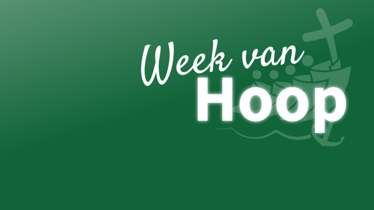 Tweede editie Week van Hoop