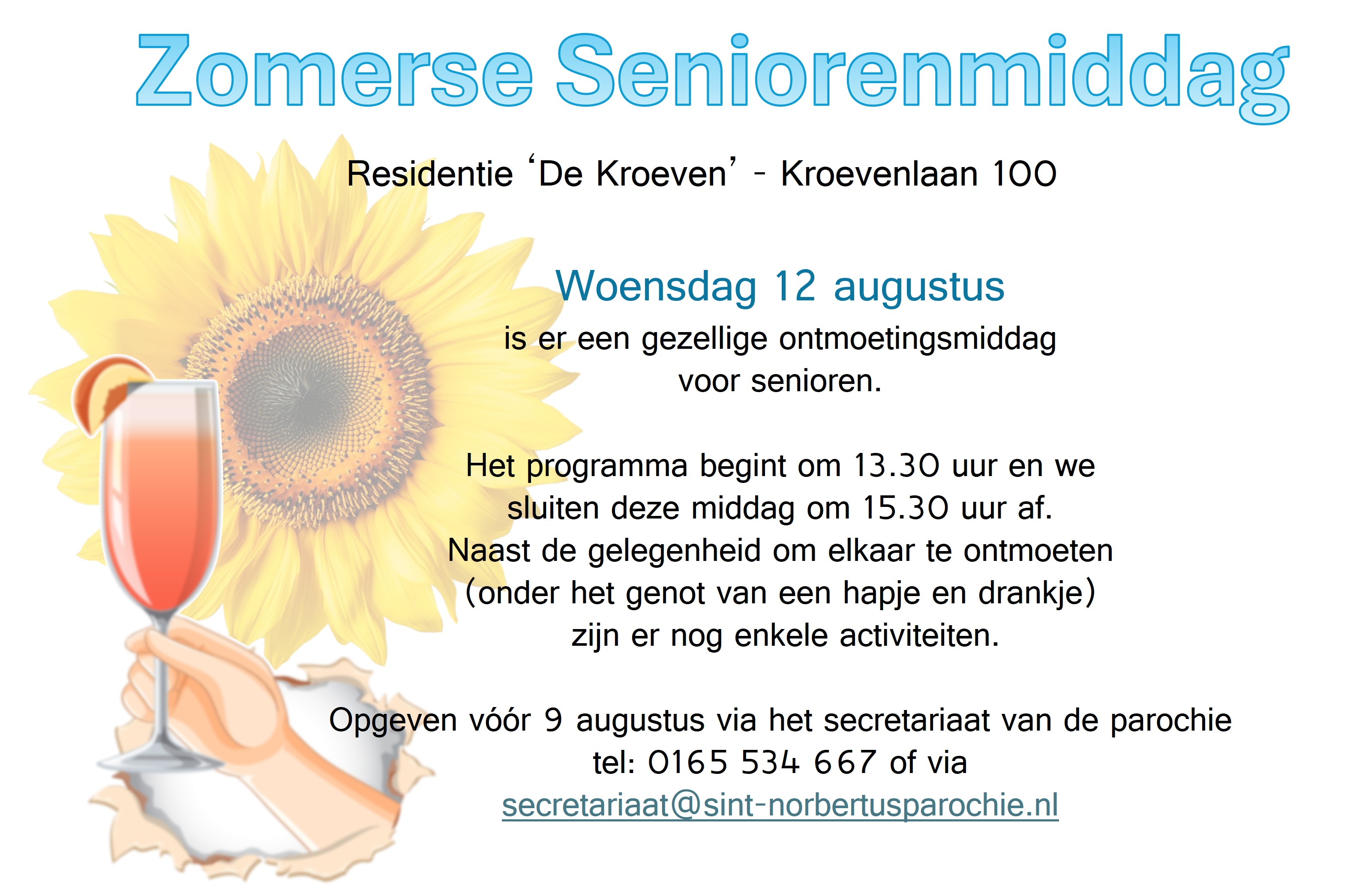 Zomerse seniorenmiddag