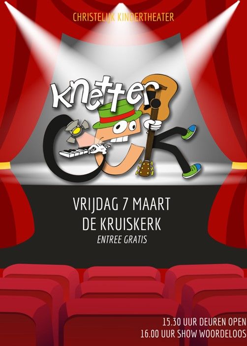 Kindertheater Knettergek - gratis entree